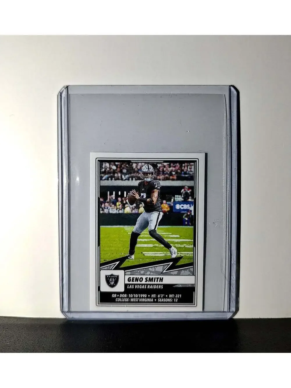 Geno Smith 2025 Panini NFL #264 Sticker Las Vegas Raiders